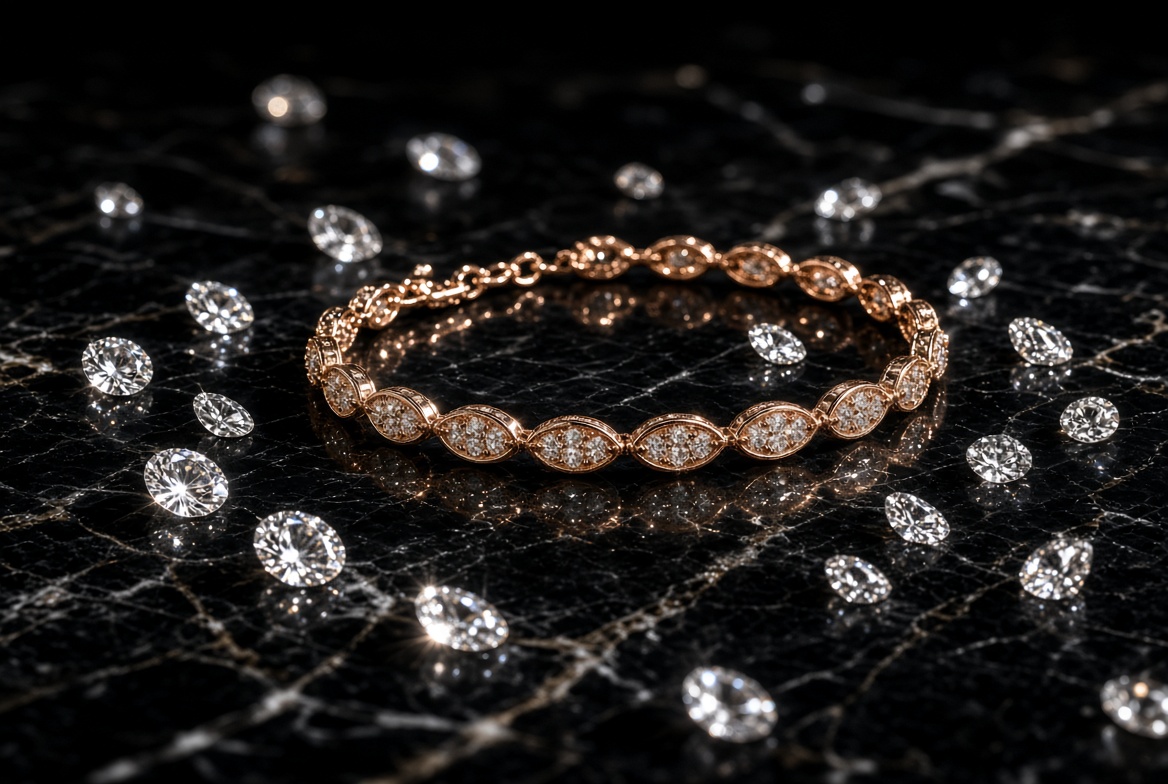 Signature diamond piece